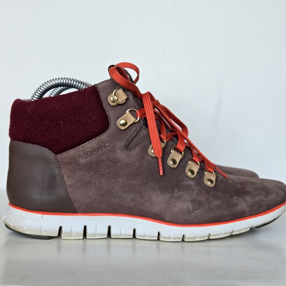 Cole Haan zero grand wool suede womenās hiking boots size 9B